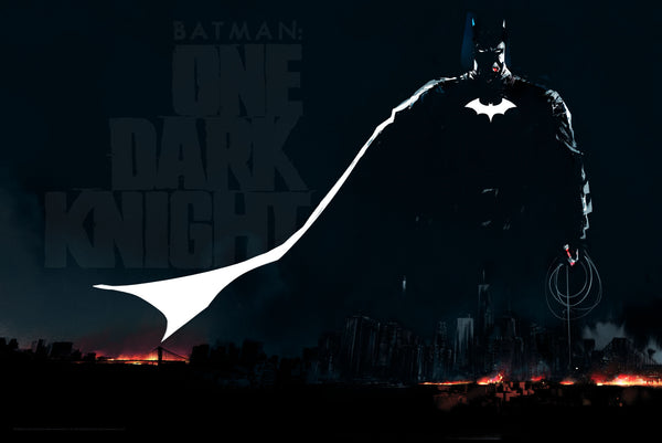 バットマン ダークナイト / mondo poster dark knight SDCC 2017 MONDO The Dark Knight Poster Print by Rory Kurtz