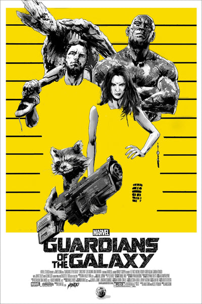 Guardians of the Galaxyポスター Guardians Of The Galaxy movie poster (Star Wars) - 11 x 17