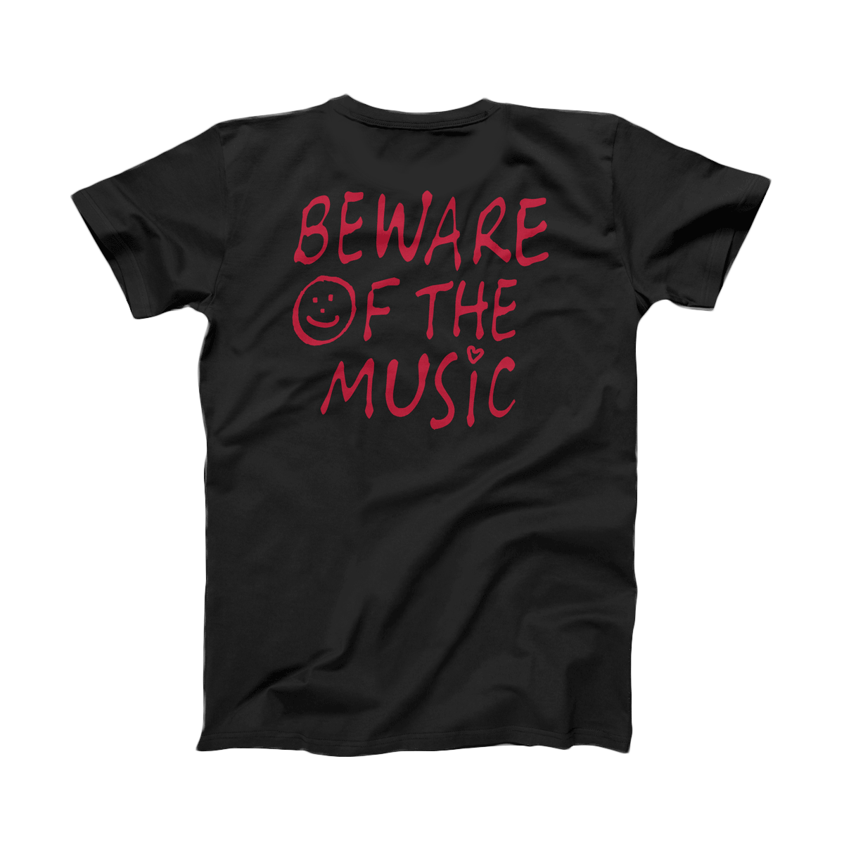 Mega Beware MegaRecords - Beware of the Music T-Shirt – Mondo