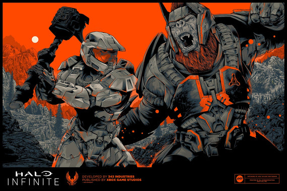 Halo Infinite: Forever We Fight (Landscape) Poster