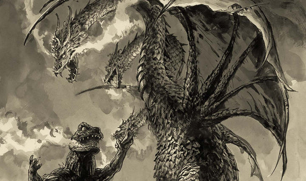 Ghidorah, the Three-Headed Monster Variant Poster