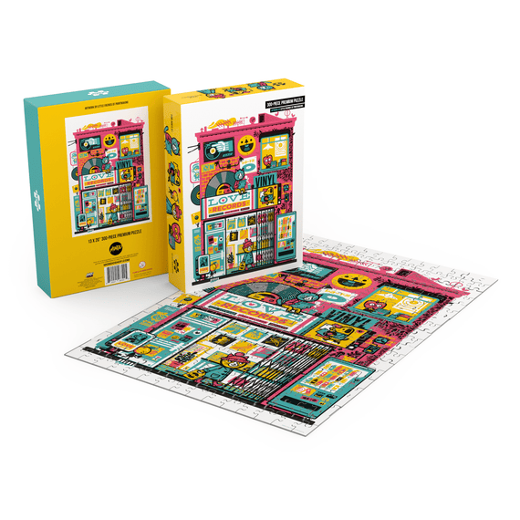 Record Store 300-Piece Puzzle – Mondo