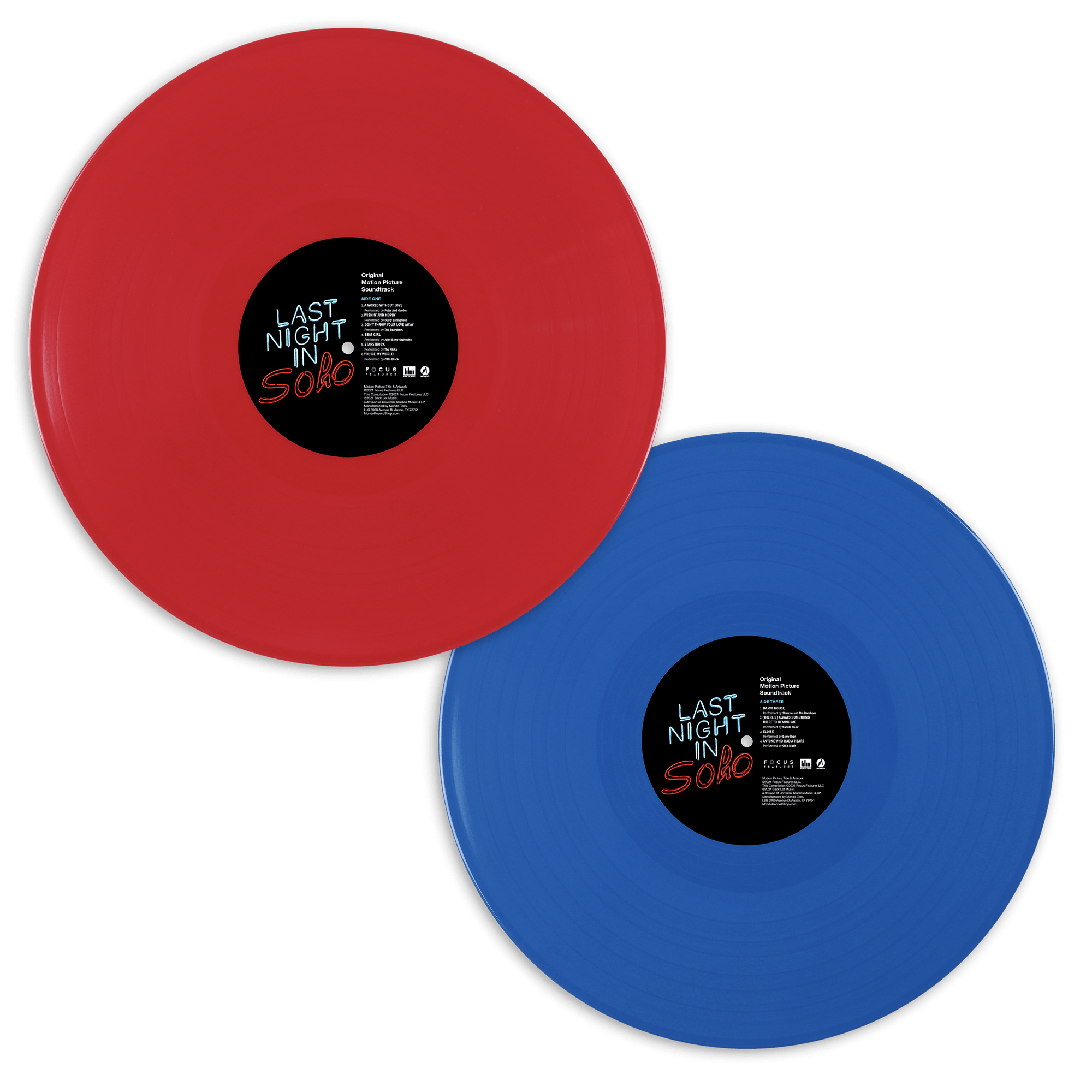 Last Night in Soho - Original Motion Picture Soundtrack 2XLP – Mondo Last Night in Soho - Original Motion Picture Soundtrack 2XLP – Mondo