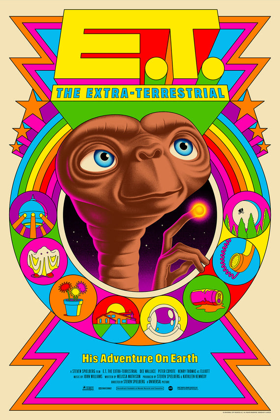 E.T. the Extra-Terrestrial Poster