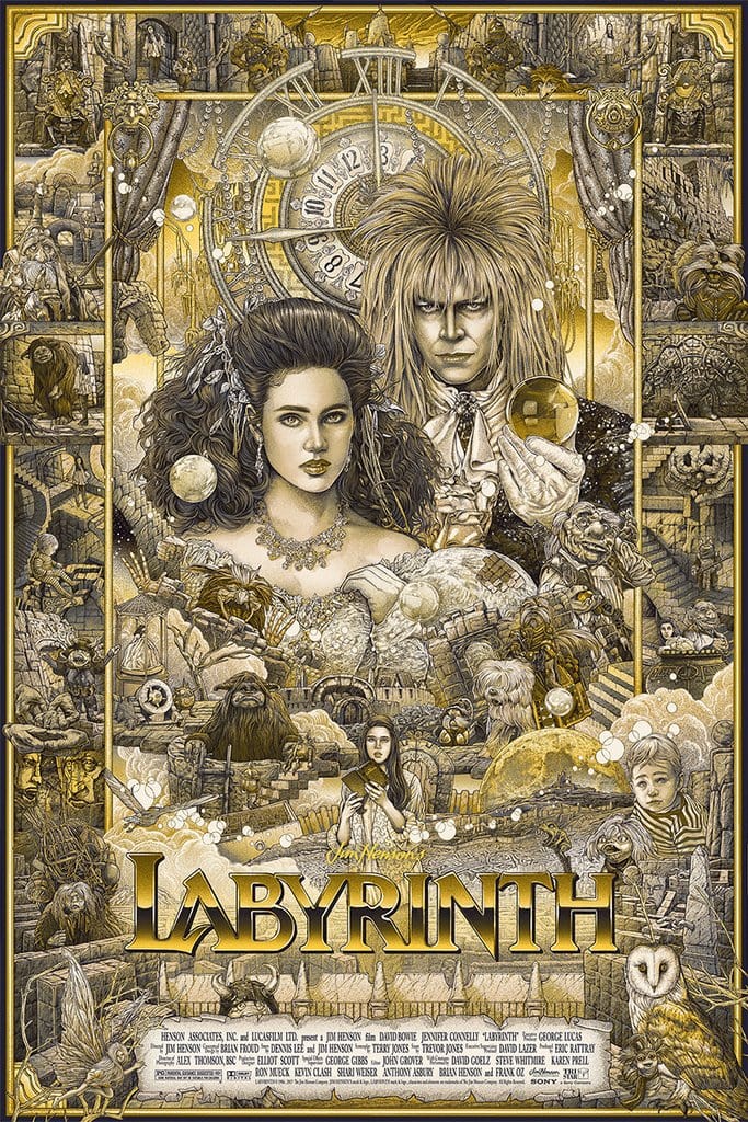 Labyrinth (Variant) Poster by Ise Ananphada – Mondo