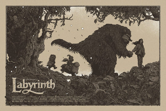 Labyrinth (Variant) Poster by Richey Beckett