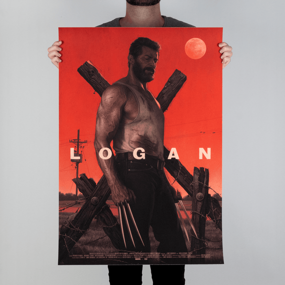 Logan Poster by Rory Kurtz and Akiko Stehrenberger