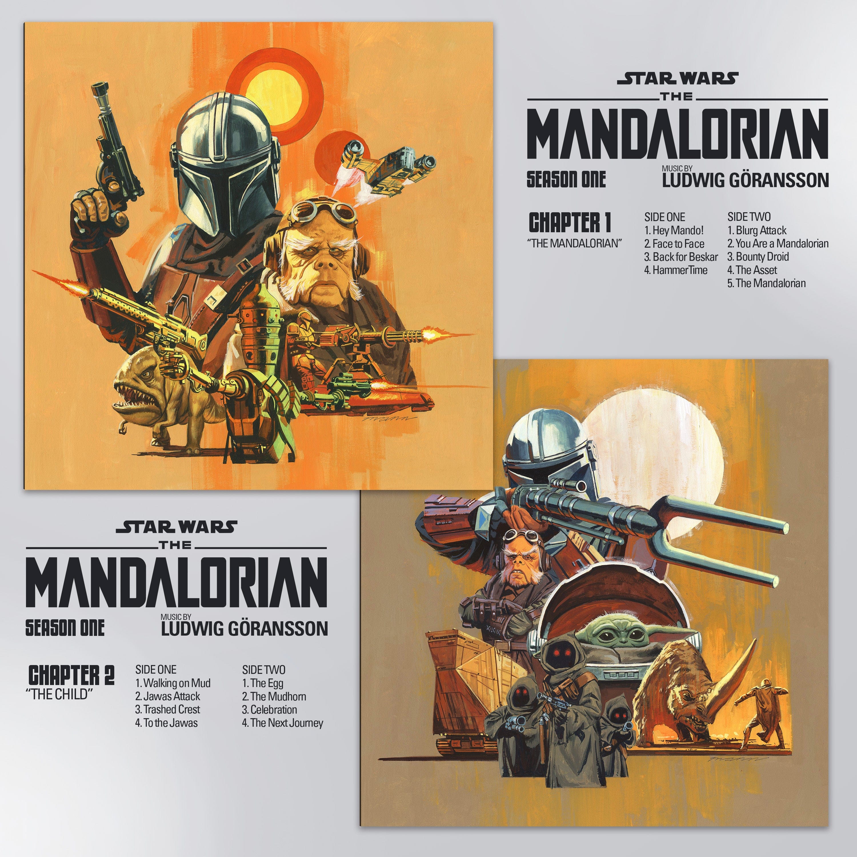 The Mandalorian - Season One - Original Soundtrack 8XLP Box Set