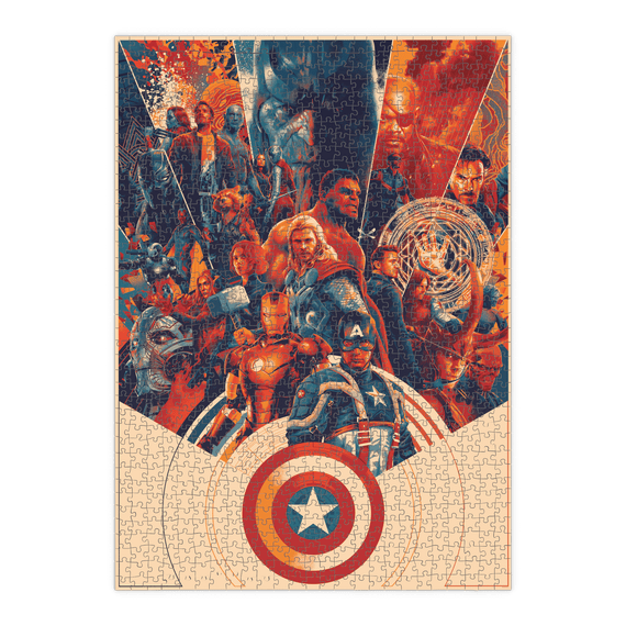 Marvel Cinematic Universe: The First Ten Years 1000-Piece Puzzle (Second Edition)