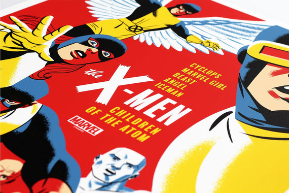 X-Men: Children Of The Atom Screenprinted Poster