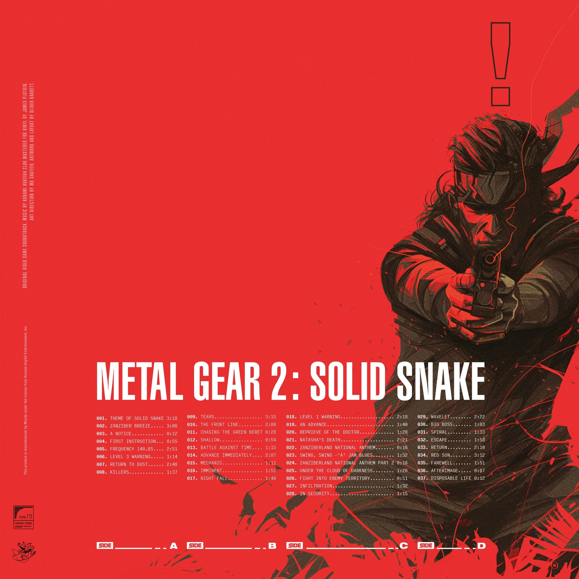 metal gear soundtrack Metal Gear 2: Solid Snake