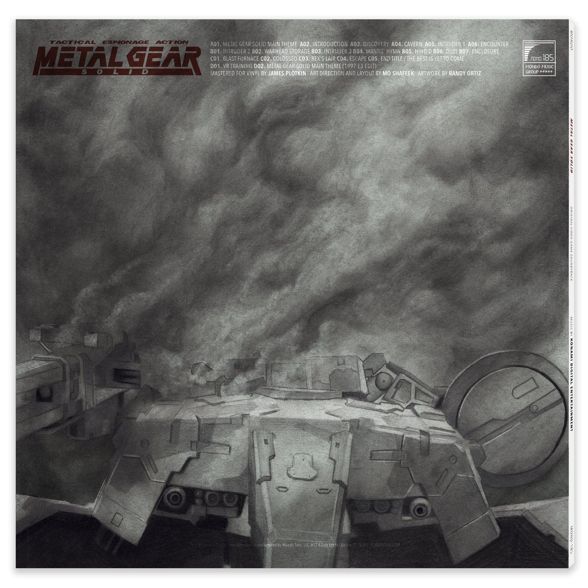 metal gear solid soundtrack the best is yet to come Metal Gear Solid – Original Video Game Soundtrack 2XLP (GRAY FOX) – Mondo