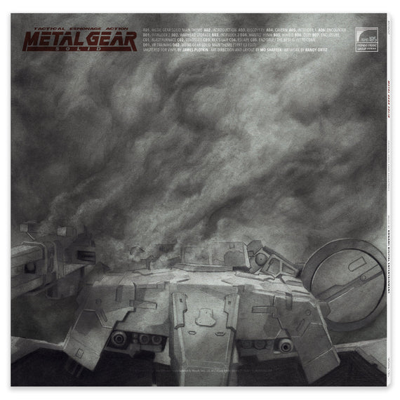 Metal Gear Solid – Original Video Game Soundtrack 2XLP (GRAY FOX)