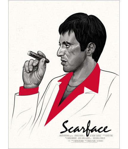 Scarface Mike Mitchell poster