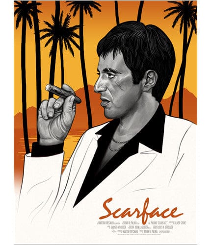 Scarface Variant Mike Mitchell poster