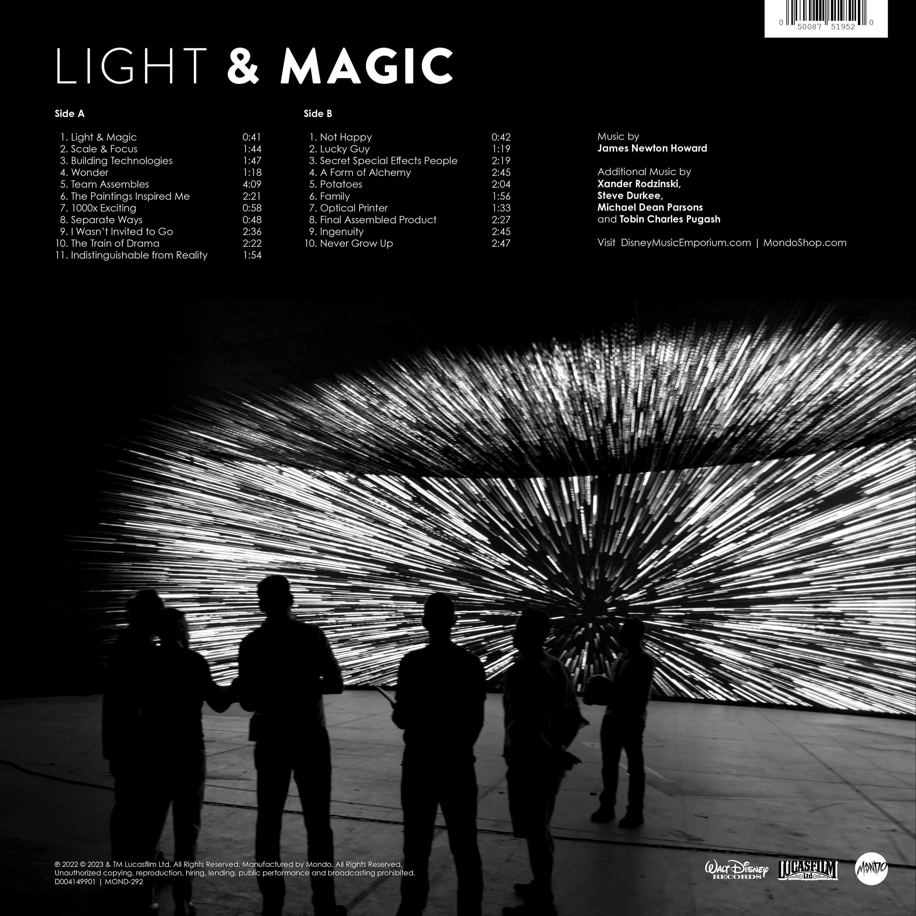 Light & Magic - Original Soundtrack LP – Mondo