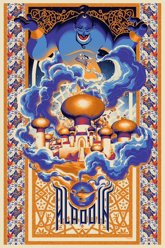 Mondo X Cyclops Print Works Print #05: Aladdin