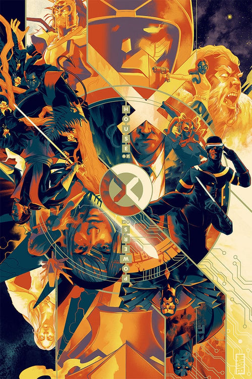 X-Men: House Of X/Powers Of X Screenprinted Poster