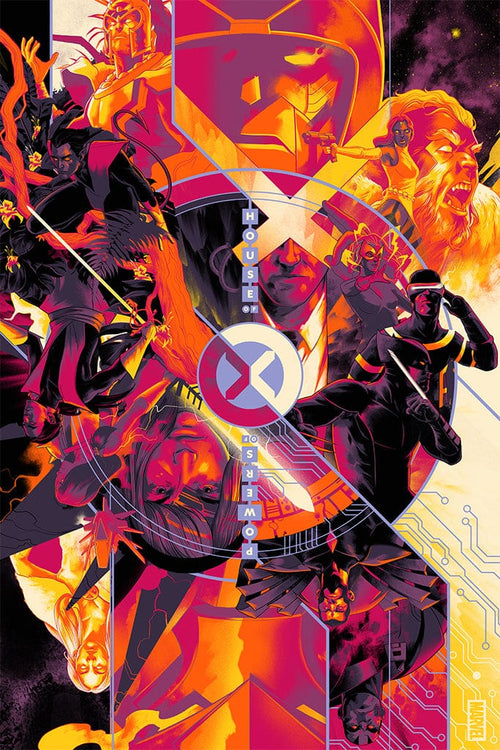 X-Men: House Of X/Powers Of X Variant Screenprinted Poster