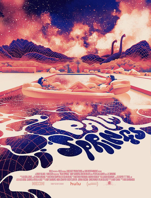 Palm Springs Screenprinted Poster