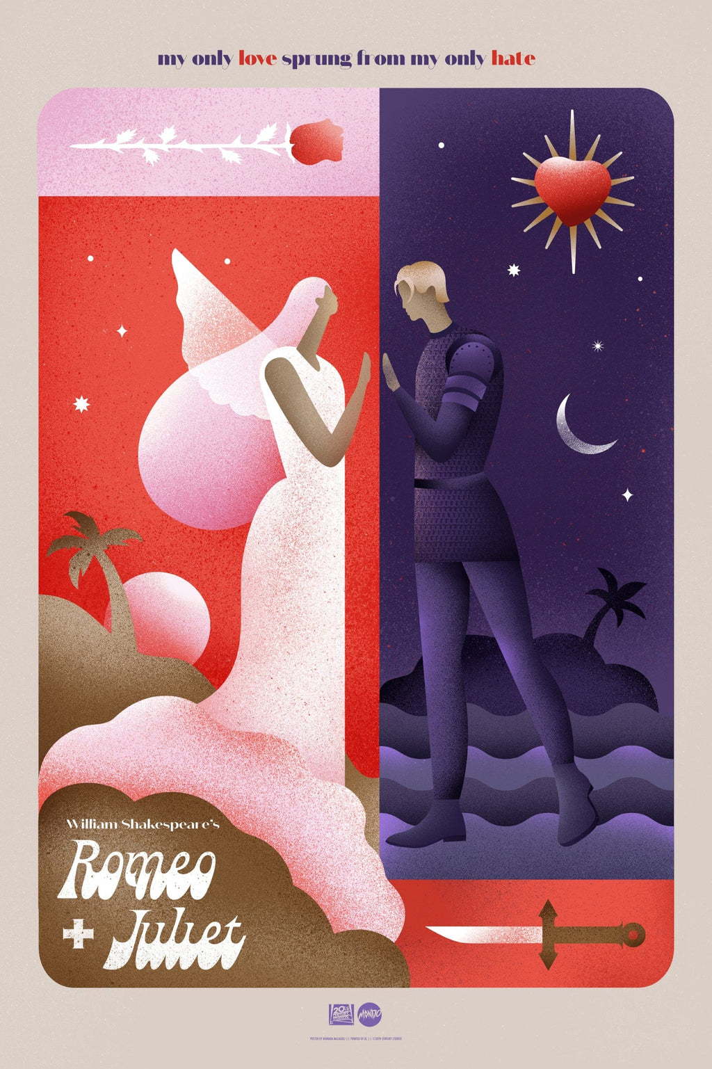 William Shakespeare's Romeo + Juliet Poster – Mondo