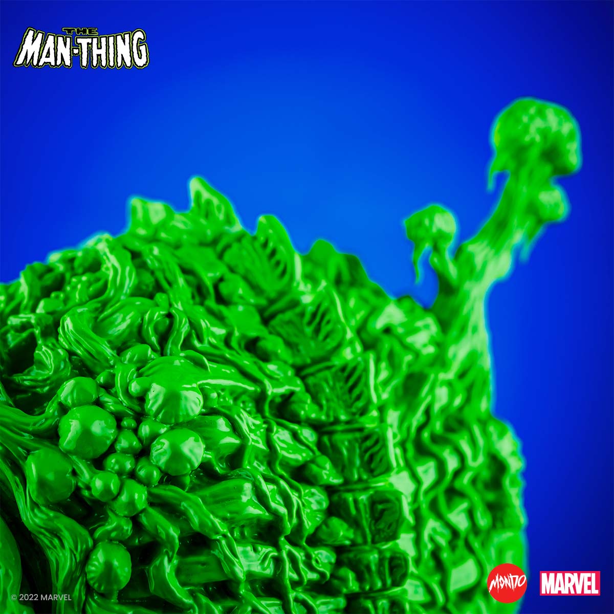 Man-Thing Designer Vinyl Figure - Groman's Green Variant