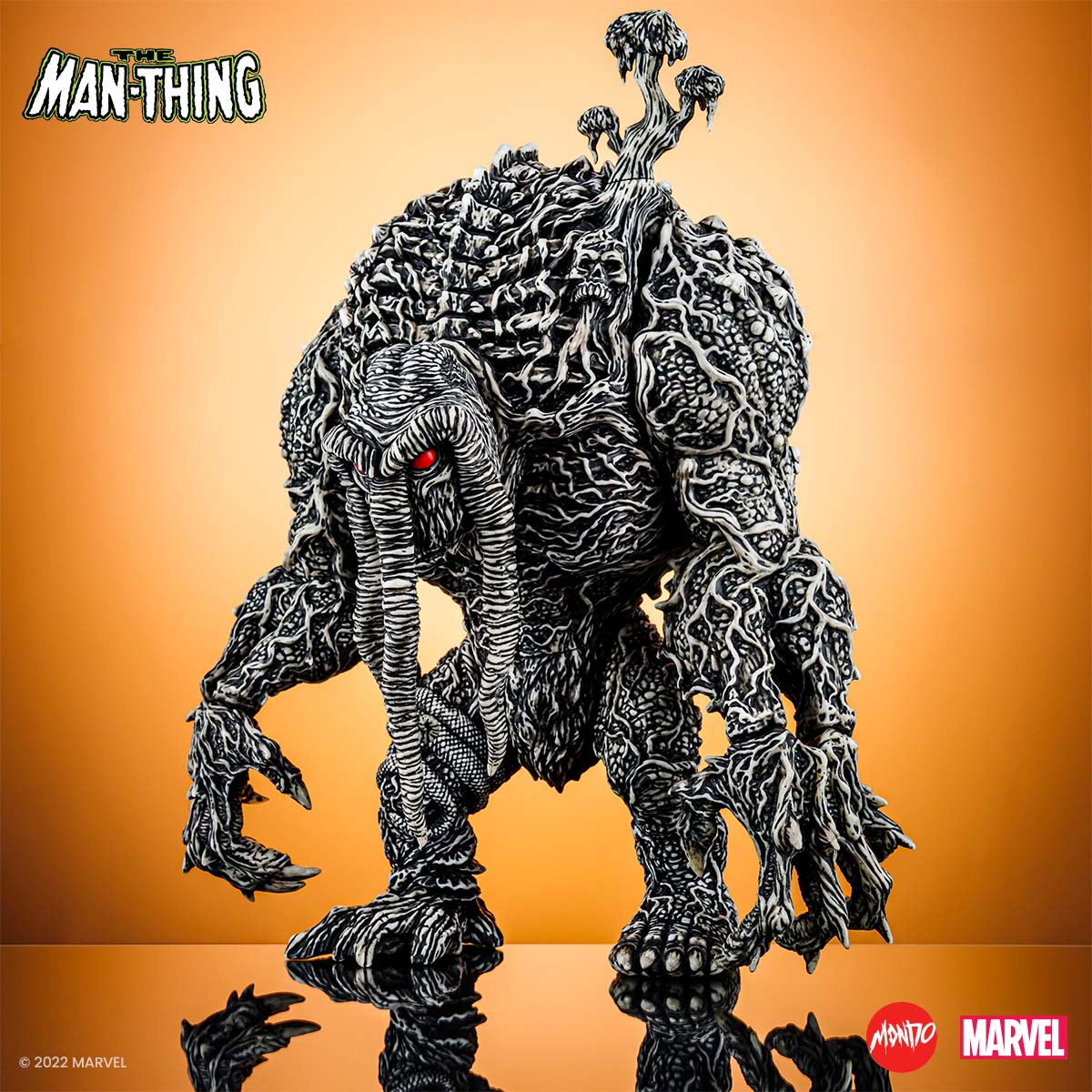 Man-Thing Designer Vinyl Figure - Pen & Ink Variant SDCC Exclusive – Mondo