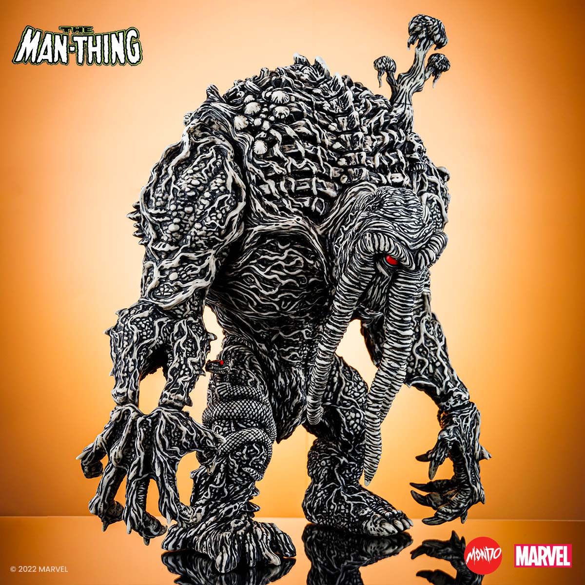 Man-Thing Designer Vinyl Figure - Pen & Ink Variant SDCC Exclusive – Mondo