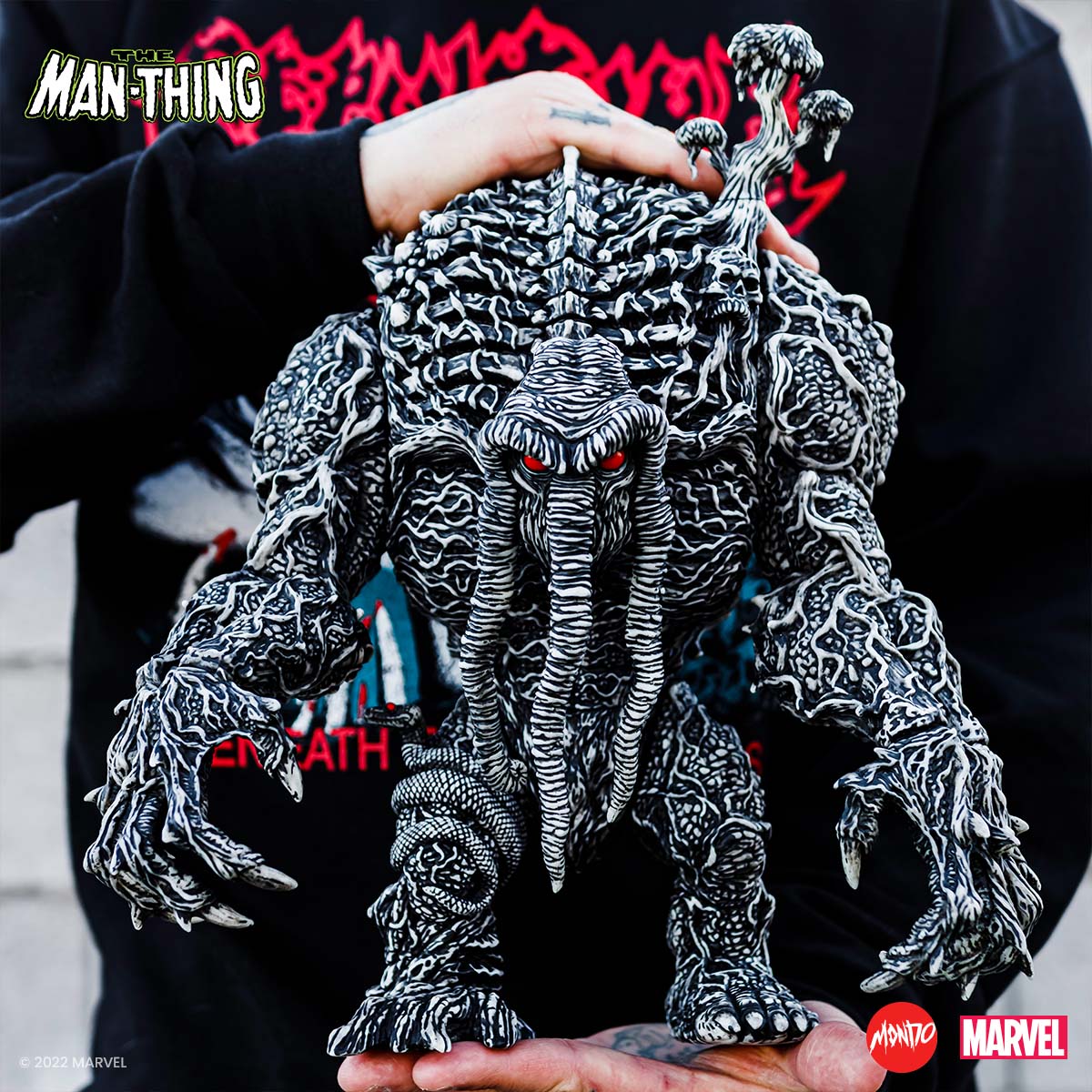 Man-Thing Designer Vinyl Figure - Pen & Ink Variant SDCC Exclusive – Mondo