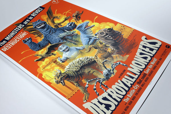 Destroy All Monsters Poster