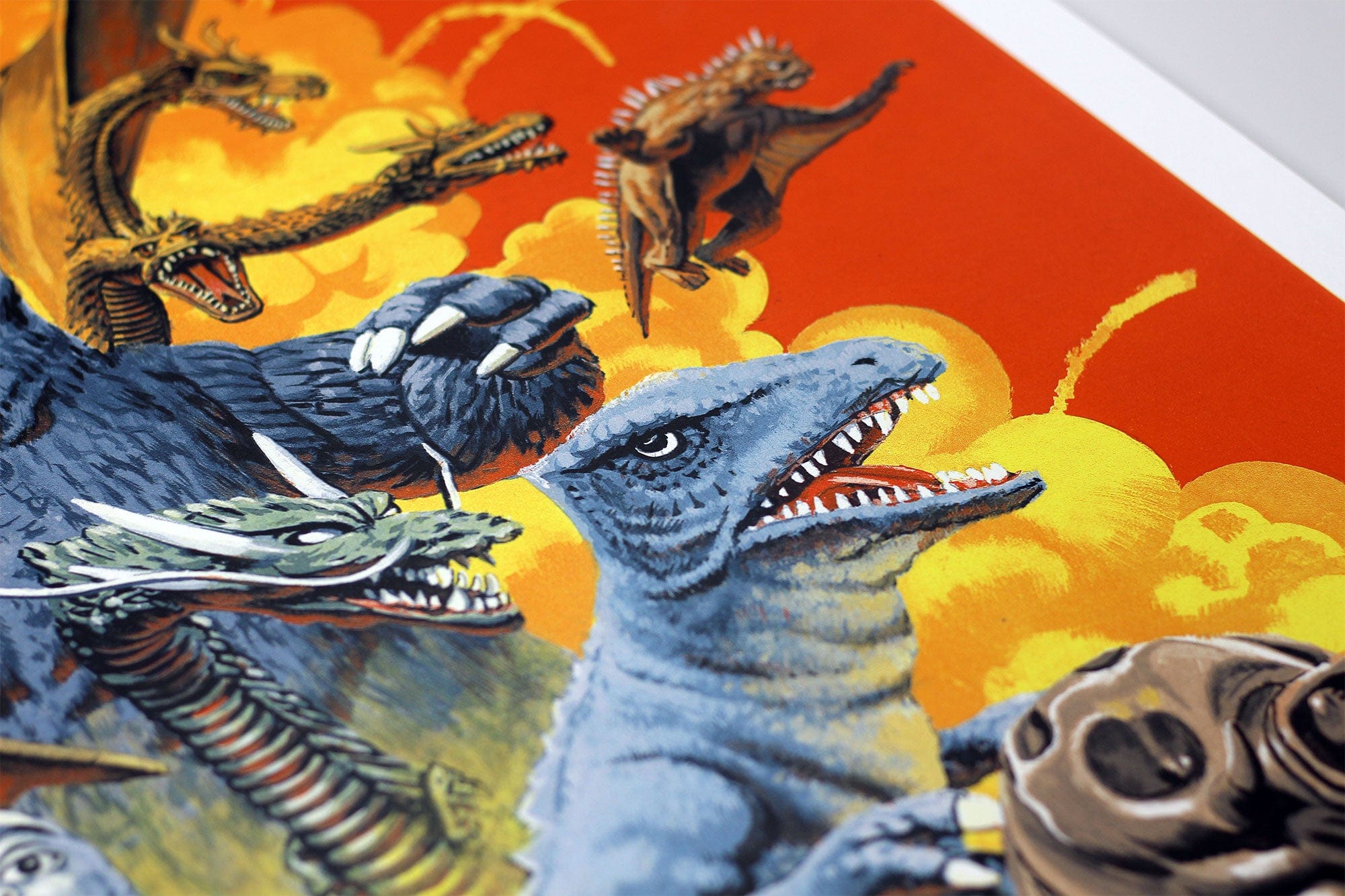 destroy all monsters theme Destroy All Monsters Poster – Mondo