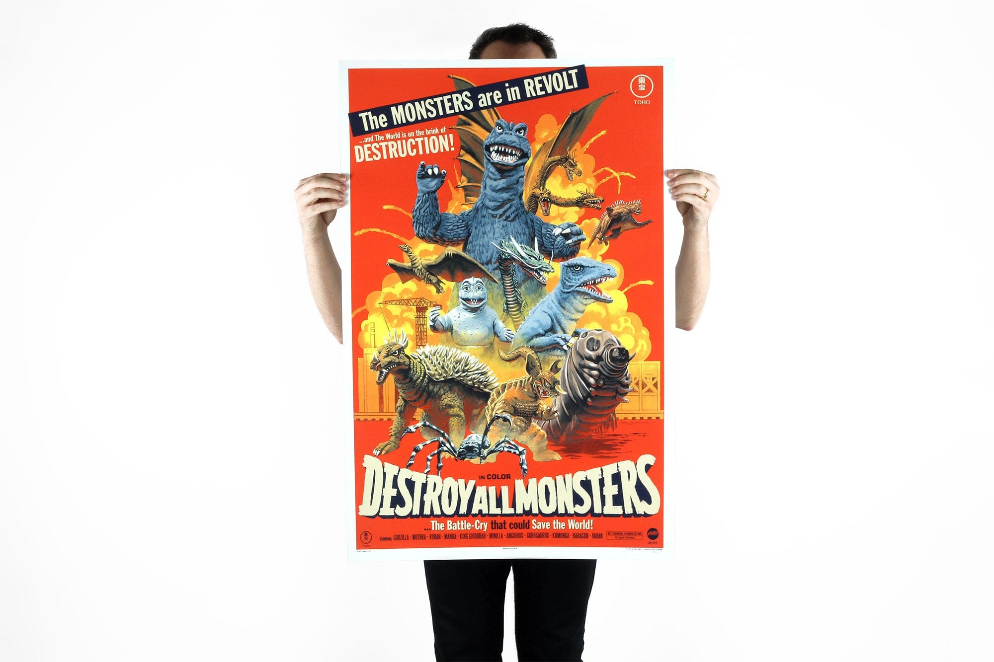 Destroy All Monsters Poster