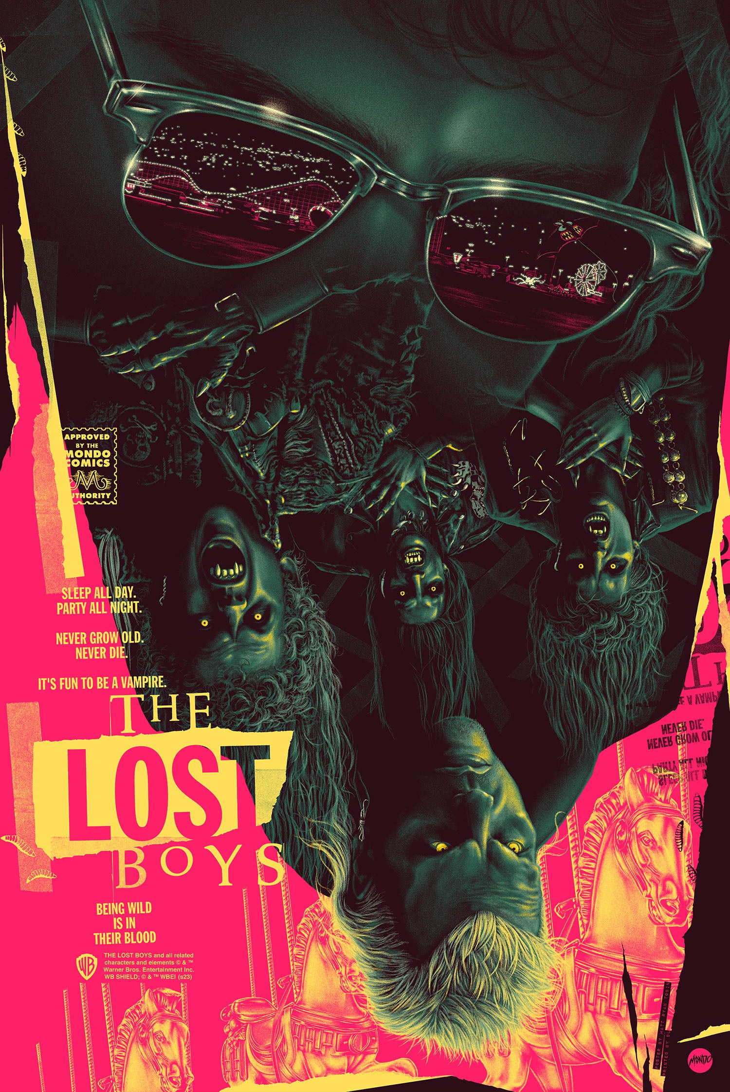The Lost Boys Variant Poster Mondo