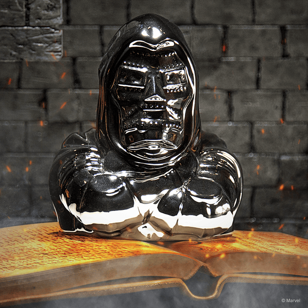 Doctor Doom Tiki Mug - Metal Face