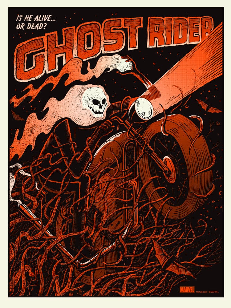 Ghost Rider Comic Poster