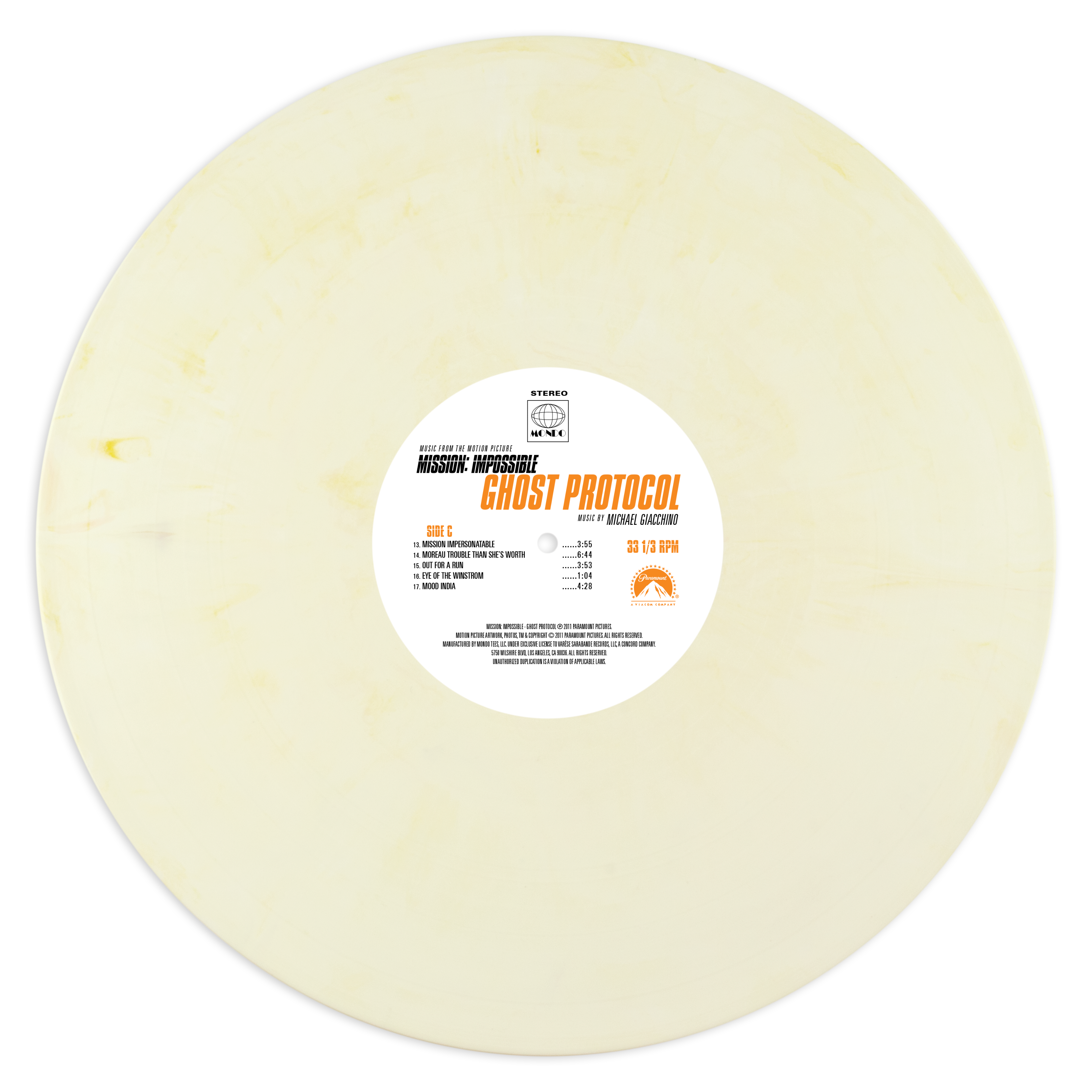 Mission: Impossible 3 - Music from the Motion Picture 2XLP – Mondo