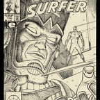 Silver Surfer: Parable Keyline Variant Poster