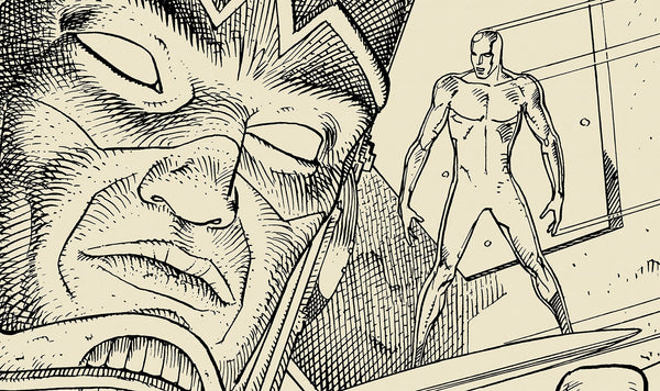 Silver Surfer: Parable Keyline Variant Poster