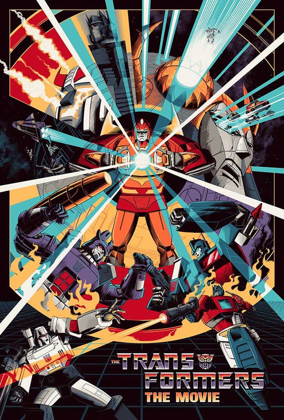 Transformers: The Movie Poster