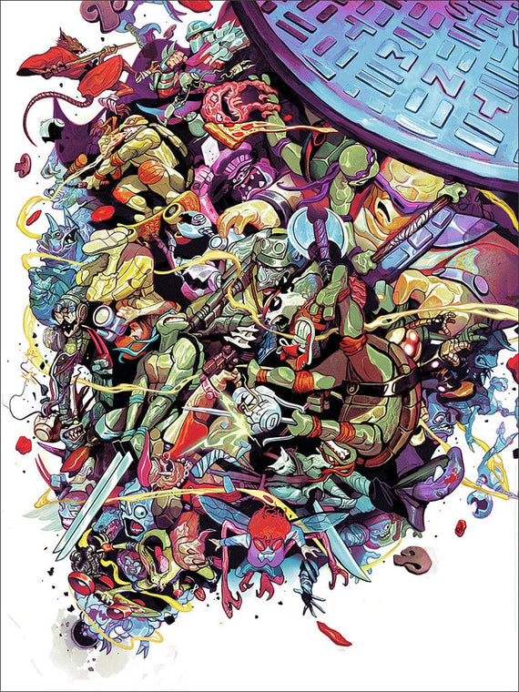 Teenage Mutant Ninja Turtles: Party Size Poster
