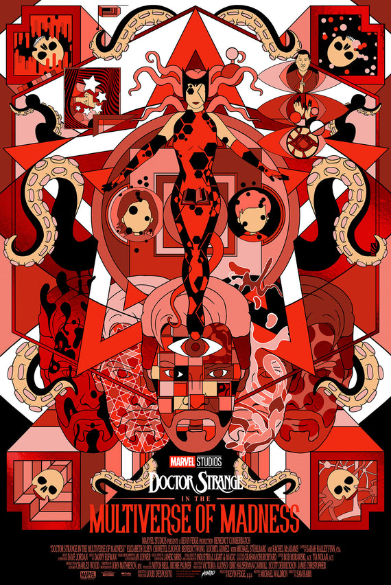 Doctor Strange in the Multiverse of Madness (Red Foil Variant) Poster