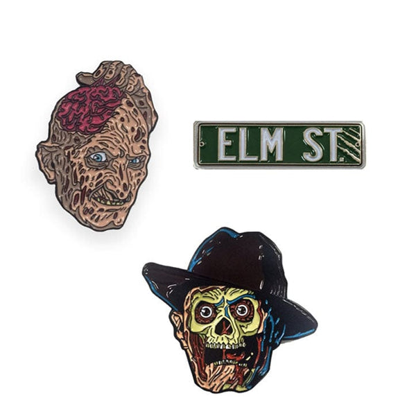 Nightmare On Elm Street Enamel Pin Set – Mondo