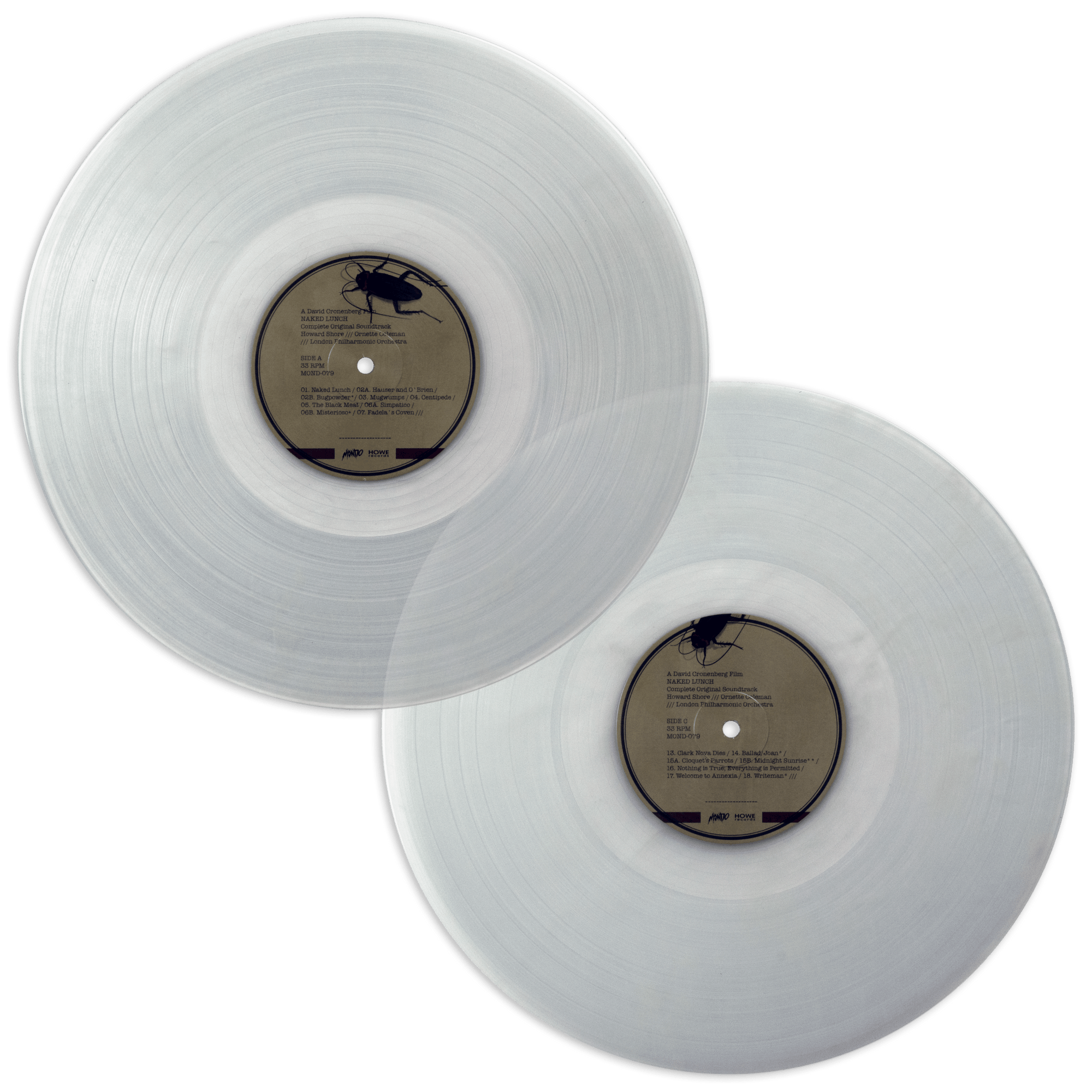 Naked Lunch – Original Motion Picture Soundtrack 2XLP – Mondo Naked Lunch – Original Motion Picture Soundtrack 2XLP – Mondo