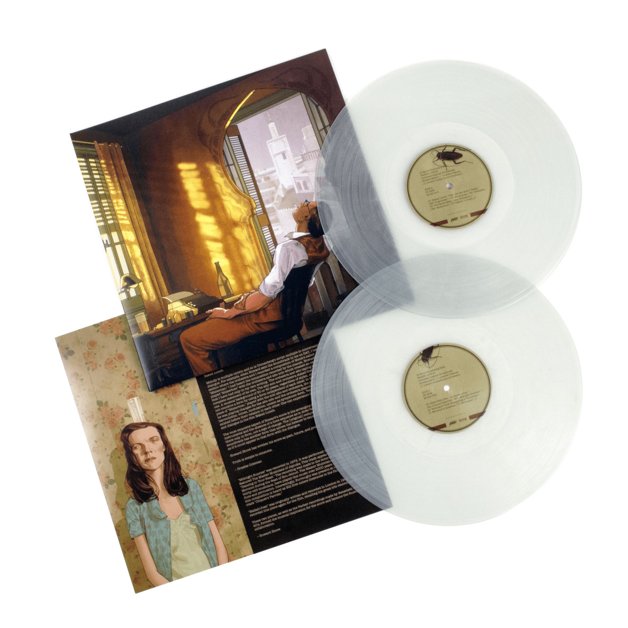 Naked Lunch – Original Motion Picture Soundtrack 2XLP – Mondo Naked Lunch – Original Motion Picture Soundtrack 2XLP – Mondo