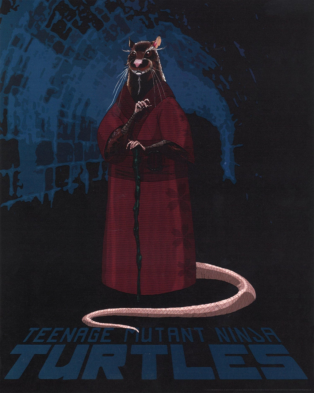 Splinter 2007 TMNT – Concept Splinter Poster – Mondo