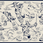 Teenage Mutant Ninja Turtles Character Concepts (Set of 4)