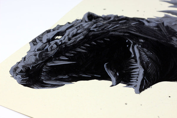 Godzilla (Variant) Screenprinted Poster