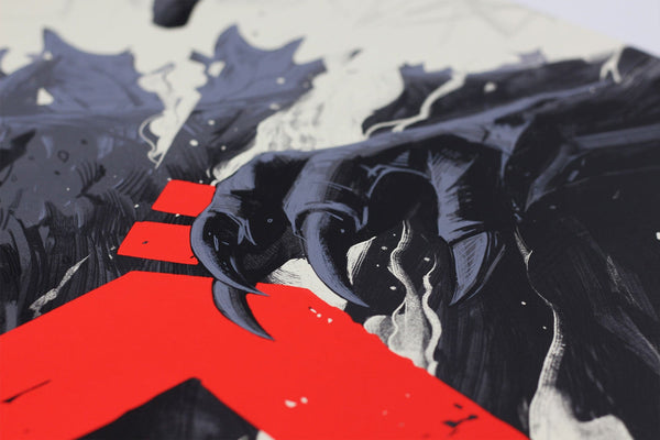 Godzilla (Variant) Screenprinted Poster