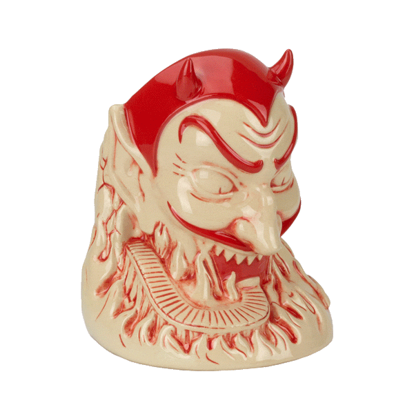 Ol' Scratch Designer Series Tiki Mug - Red