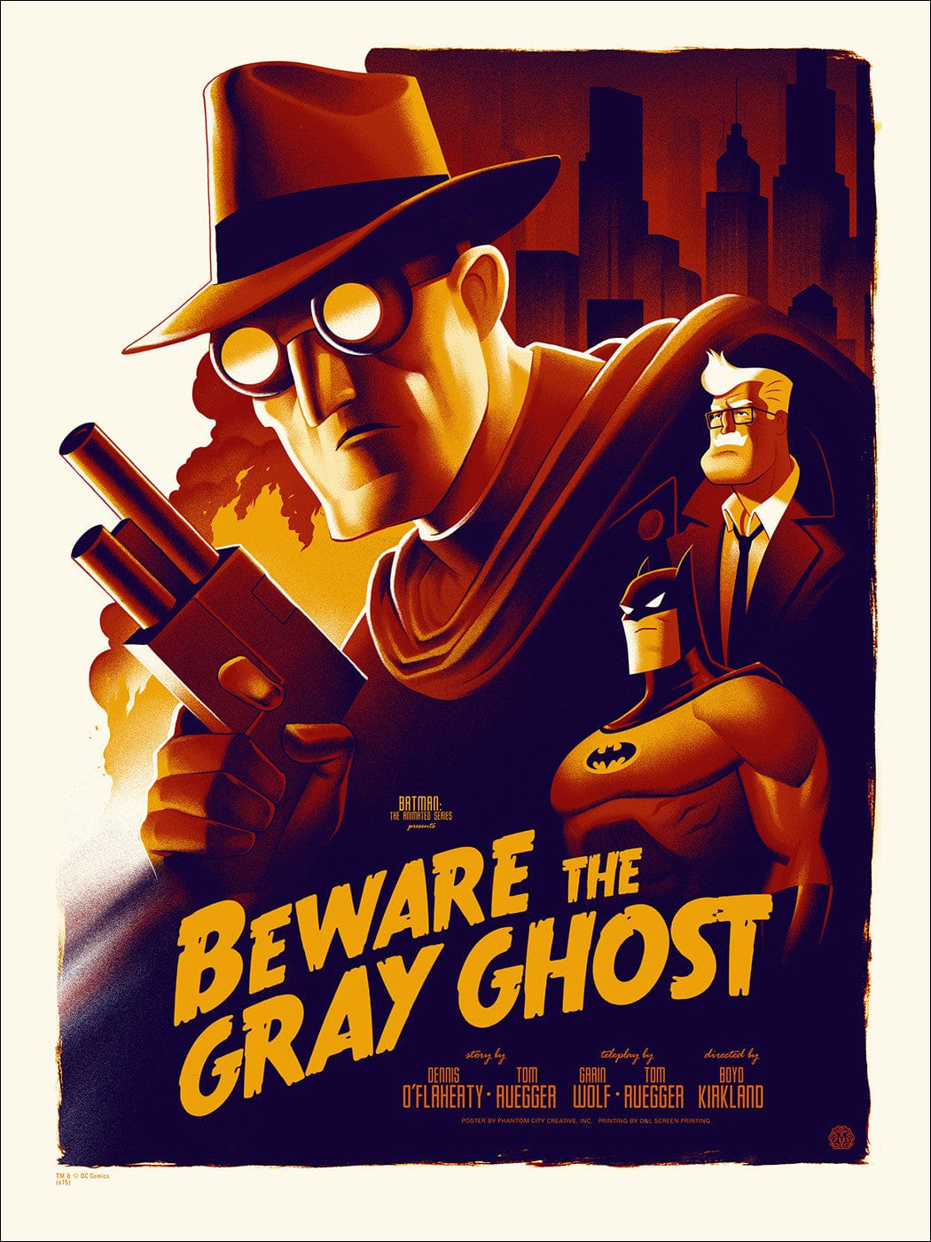 Batman: The Animated Series – Beware The Gray Ghost (Variant) – Mondo